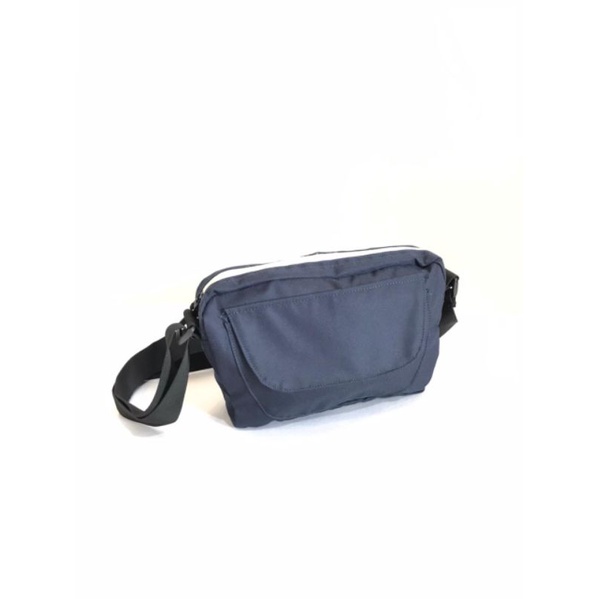 Tas slempang polos navy premium distro brand/ slimbag polos stylish unisex warna navy