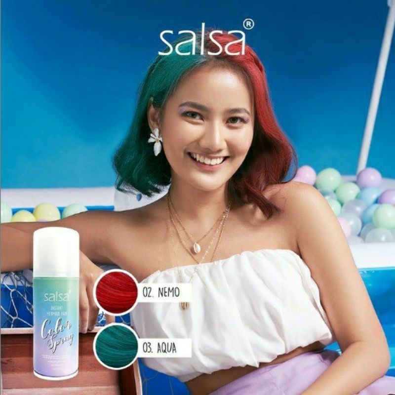 ❣️Rakkistore99❣️Salsa Instant Mermaid Hair Color Spray 80ml