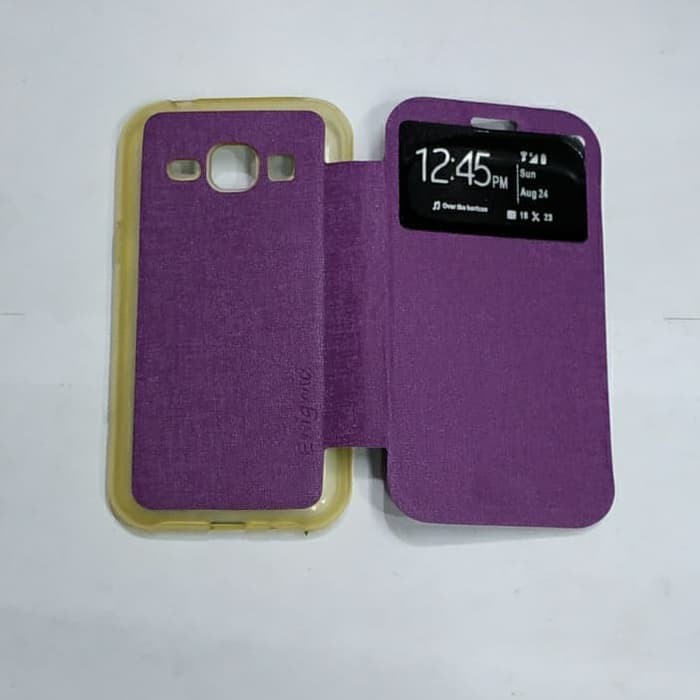 SAMSUNG J1 2015 / J100 / J1 sarung flip cover ume/ sarung model buku