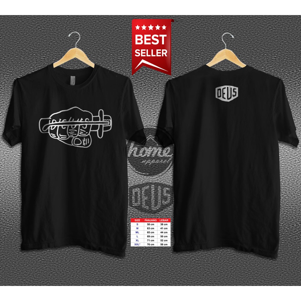 Kaos Baju Tshirt Deus Ex Machina Deus Shopee Indonesia