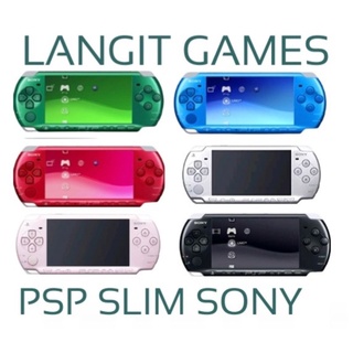 PSP SLIM 3000 SONY + MC8GB/MC 16GB/32GB + GAMES