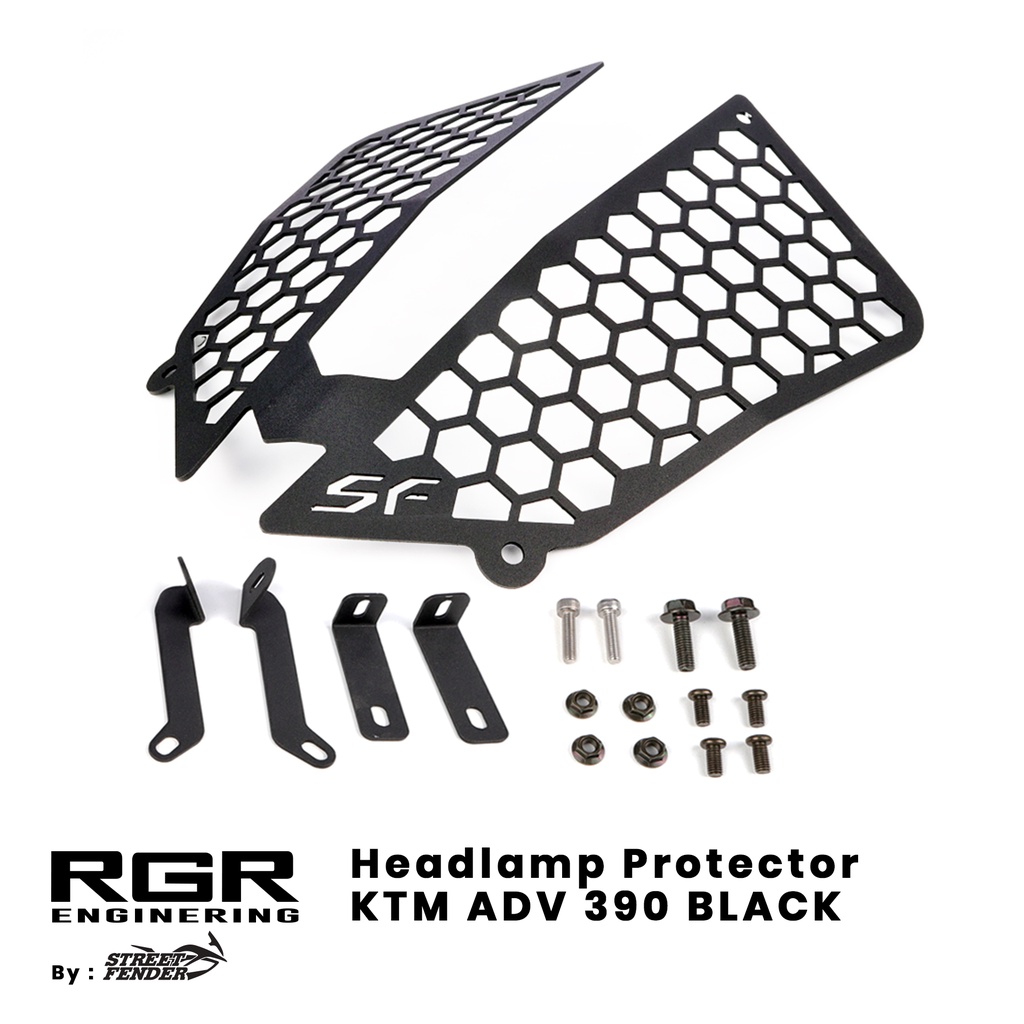 Pelindung Lampu Street Fender KTM ADV 390 Headlamp Protector