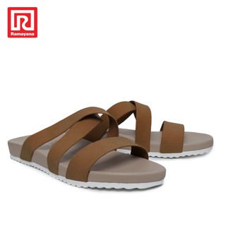 Ramayana Polo  Ralph  House  Sandal  Wanita  Lovely 02 Mocca 