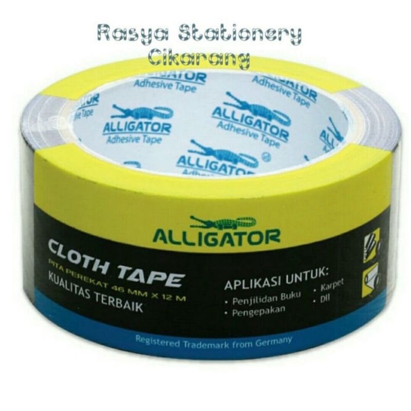 

Alligator Clothtape 46 Mm black colour