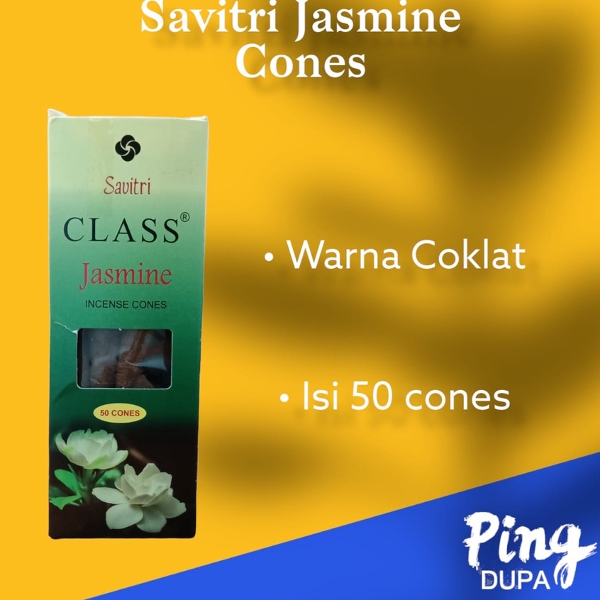 Dupa Melati Tumpeng Savitri Jasmine Cone Made In India Isi 50 Pcs