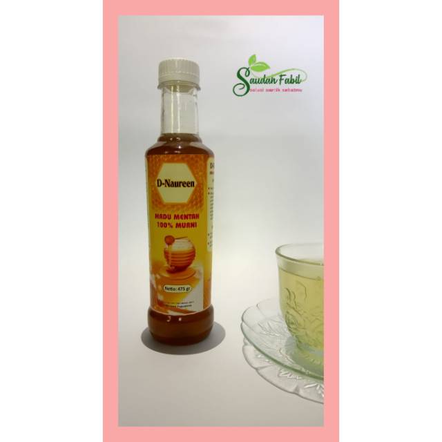 

D-naureen Madu Mentah( Raw Honey )100% Murni tanpa Proses Pemanasan 475gr