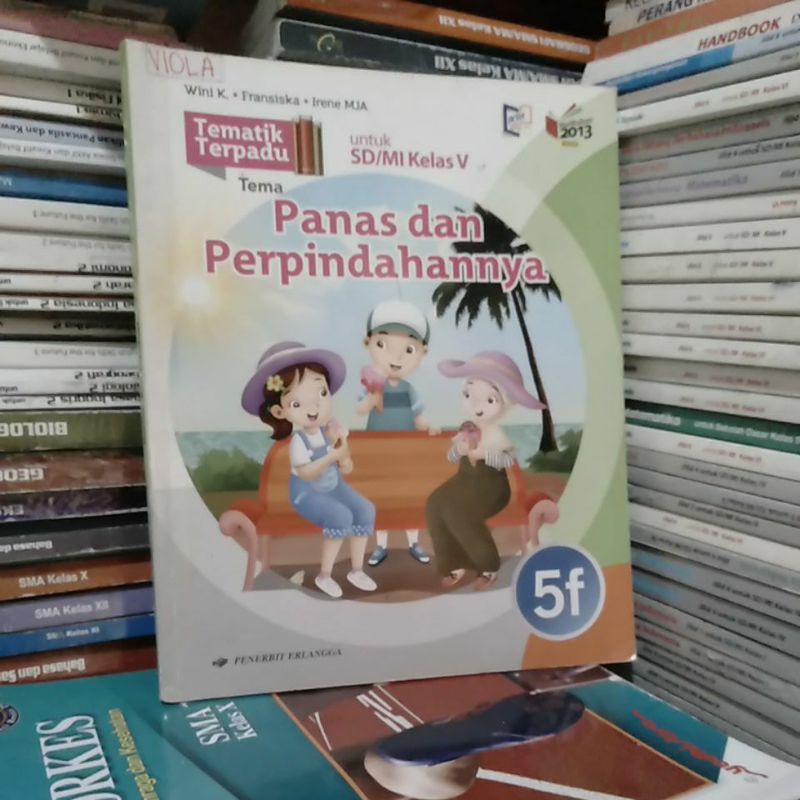 tematik terpadu kelas 5F Erlangga
