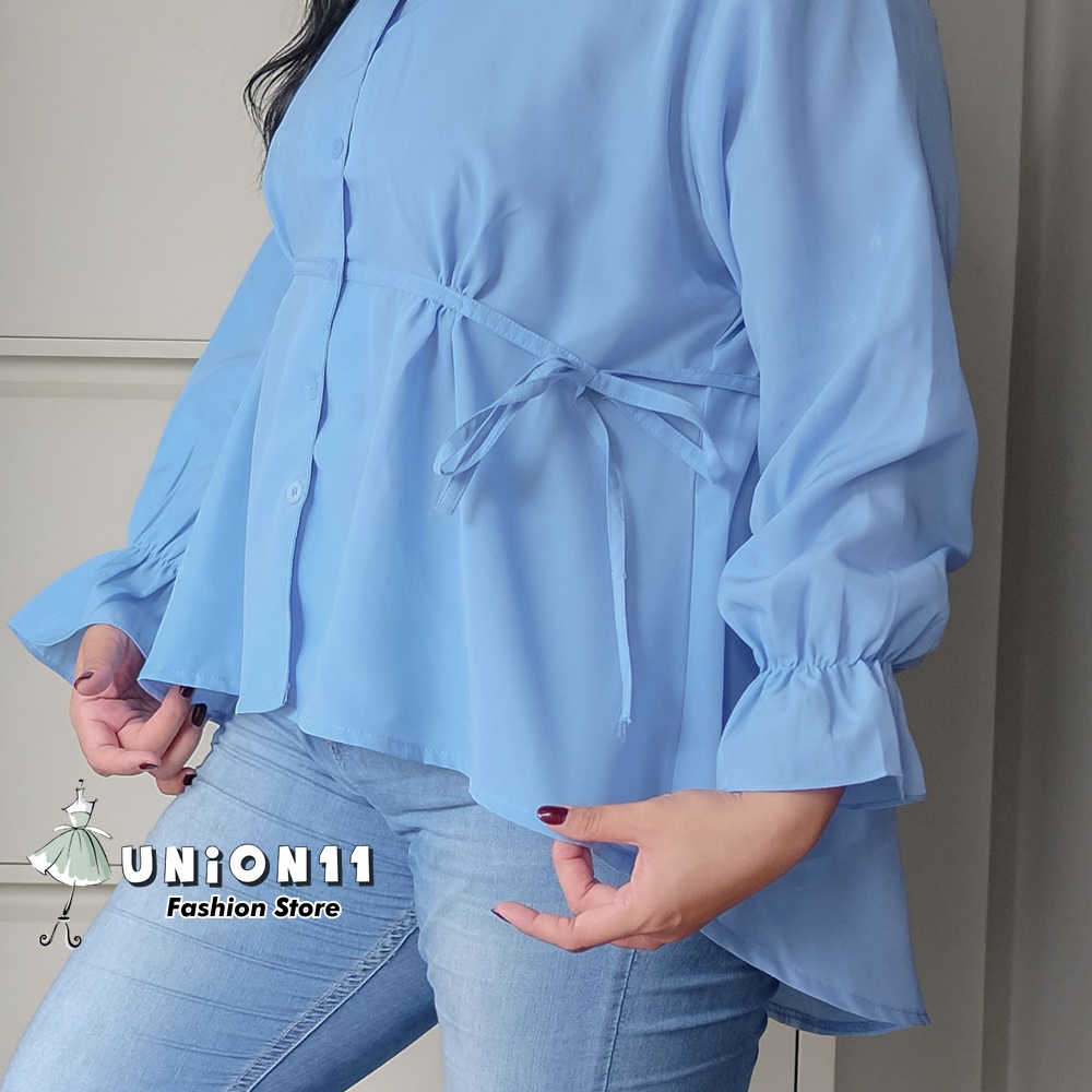 UNION11 - ATASAN JUMBO WANITA LD 120 / BAJU JUMBO WANITA / BAJU KERJA WANITA BIGSIZE / BLOUSE JUMBO WANITA / ATASAN JUMBO XXXL WANITA OXANA