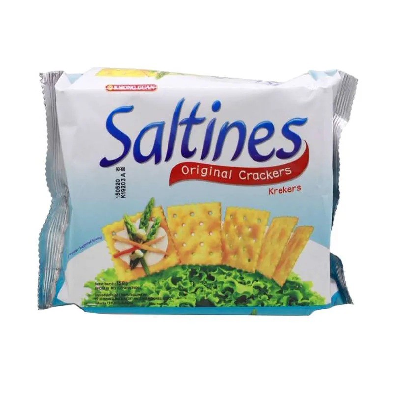 

Khong Guan Saltines Original Crackers Biskuit 150 gr