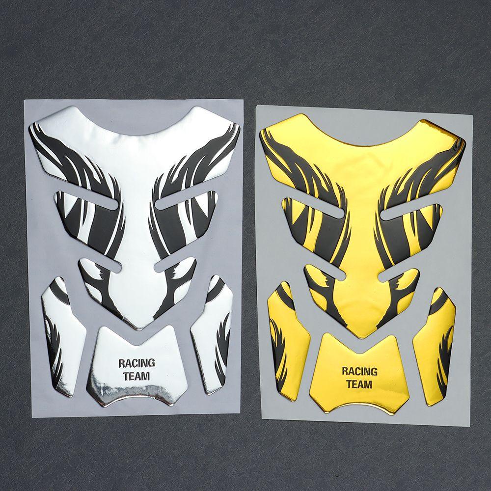 Top 3D Tank Pad Stickers Flame Tank Pad Protector Untuk Cover Stiker Honda Yamaha