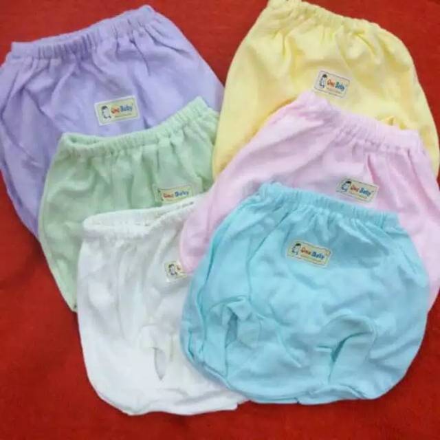 3PC CELANA BAYI ONE BABY POP-CELANA BAYI ONE BABY BULAT-CELANA BAYI LEMBUT MURAH BERKUALITAS