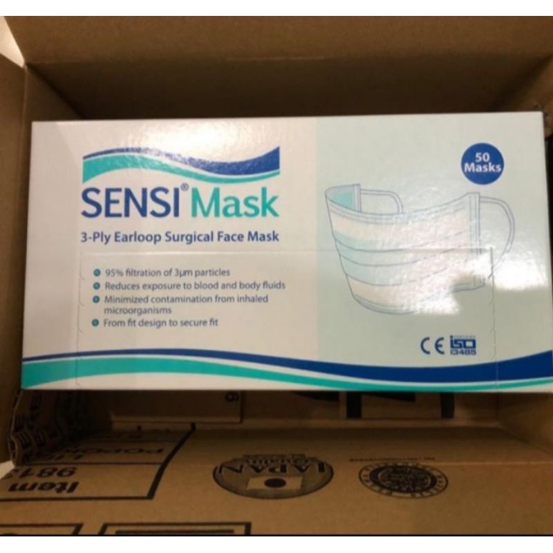 Masker Sensi Earloop 50pcs