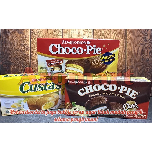 

Delfi Orion Choco Pie (Harga produk belum termasuk bubble-wrap!)