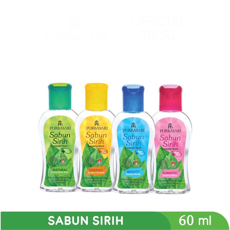 purbasari sabun sirih 60 ml