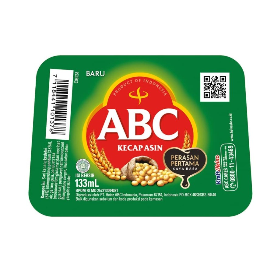 KECAP ASIN ABC 133ML SALTY SOY SAUCE