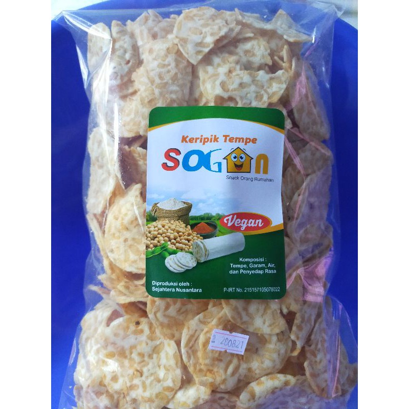 

kiripik tempe vegetarian