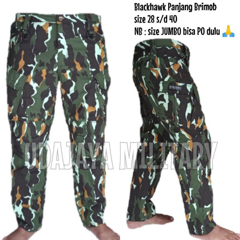 Celana Tactical Loreng Brimob