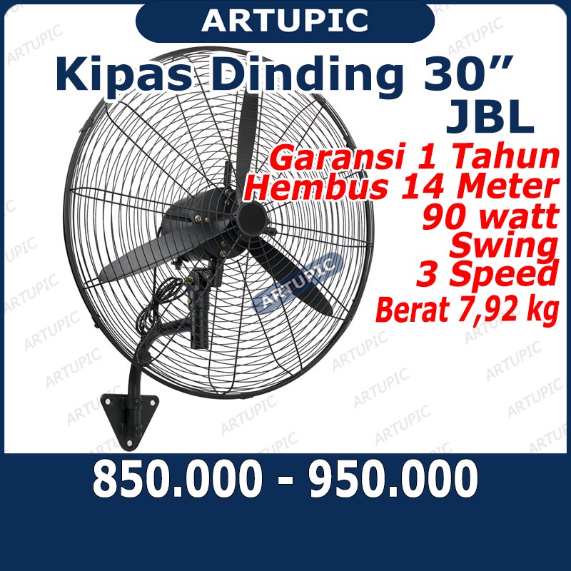 Kipas Dinding Wall Fan 30 inch JBL Kipas Angin Kandang Ayam Gudang Industri 30&quot; bukan katsu sekai