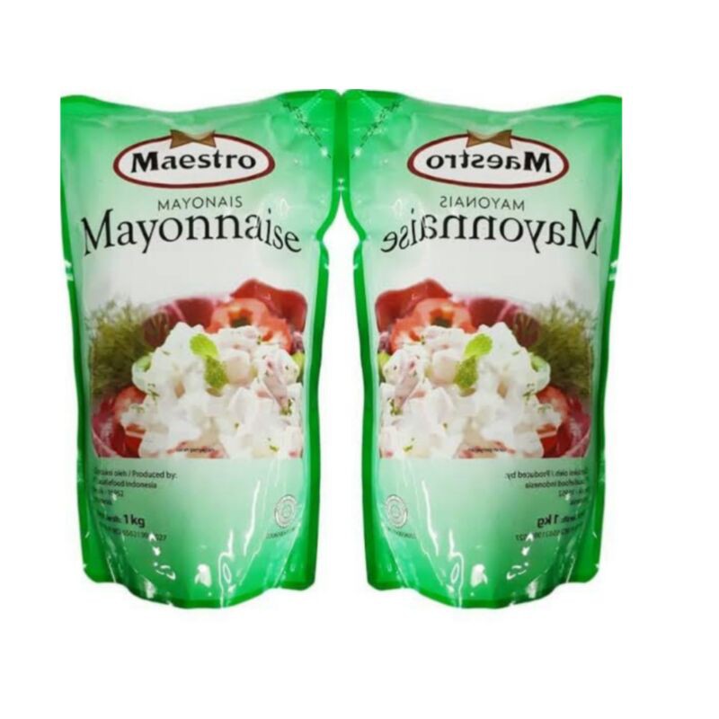 

Mayonnise 1000gram pouch rendah lemak
