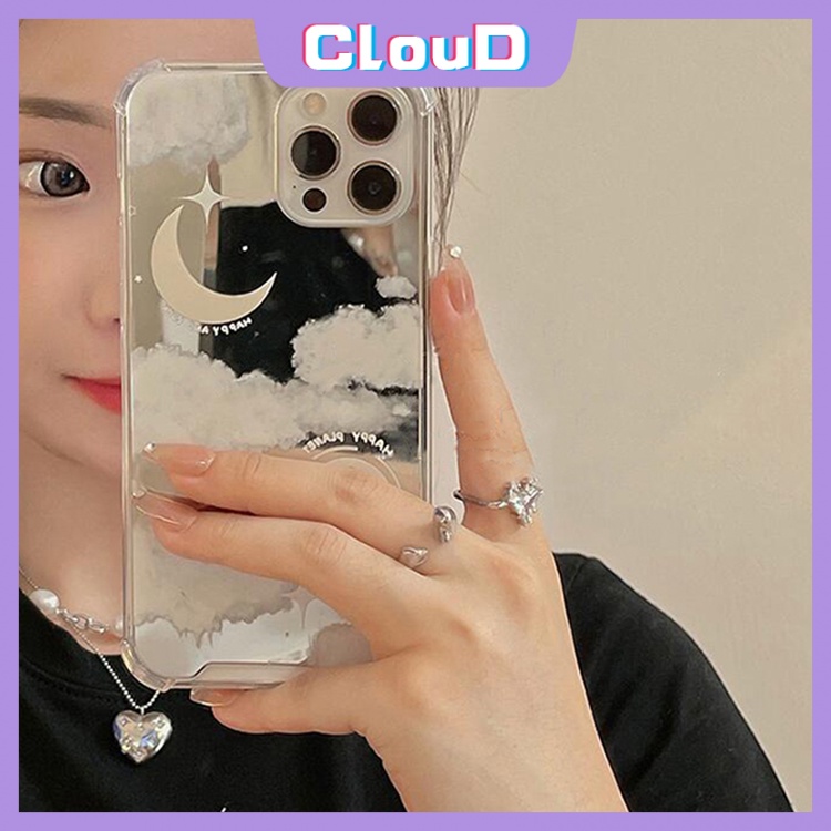 Soft Case Tpu Motif Langit Berbintang Untuk iPhone 11 12 13 Pro Max 7Plus 8Plus X XR XS Max SE 2020