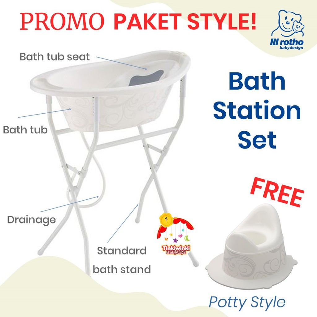 ROTHO PROMO PAKET STYLE! BATH STATION SET