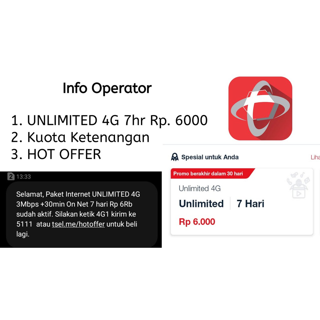 Cara Daftar Internet Dial Telkomsel Ulimetid Tanpa Batas / Trik