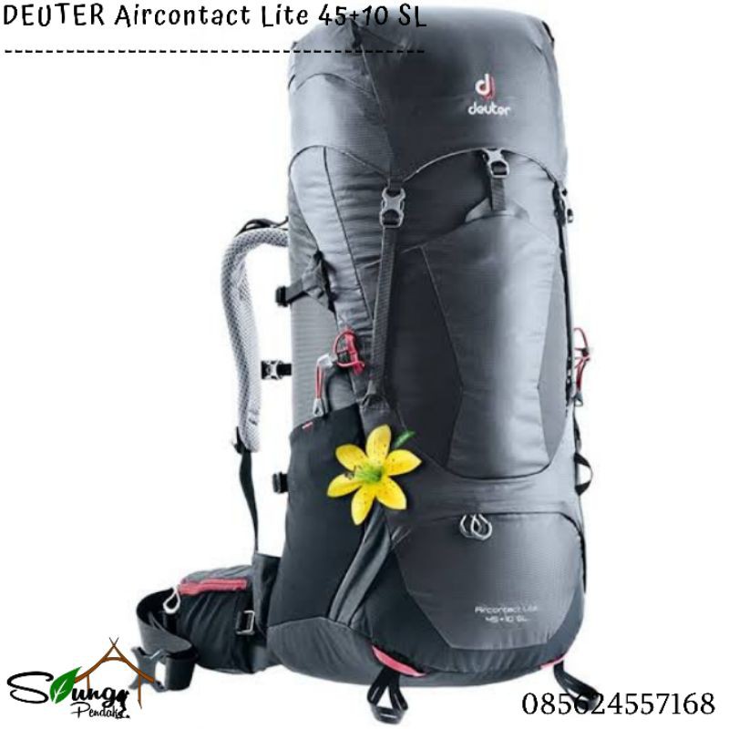 Tas Gunung / Carrier Deuter Aircontact Lite 45+10 SL Original Terlaris