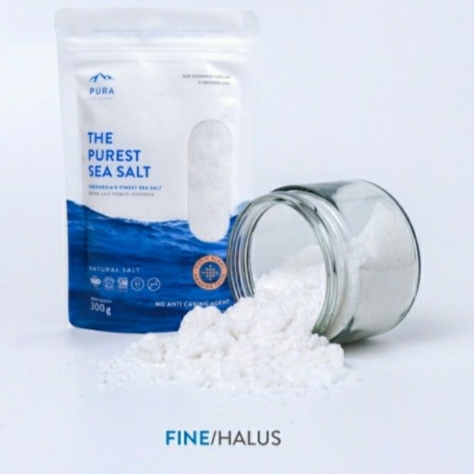 

PURA ORGANIC SUPER FOOD THE PUREST SEA SALT NATURAL 250 gr |Garam Laut