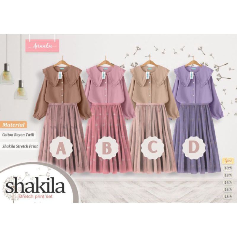 SHAKILA STRETCH PRINT SET BY AERAAQU