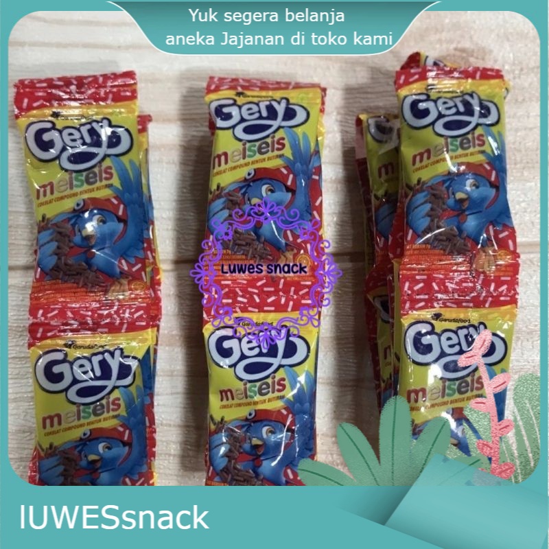 

Gery meisis isi 10pcs-meisis coklat -coklat serbuk-coklat manies