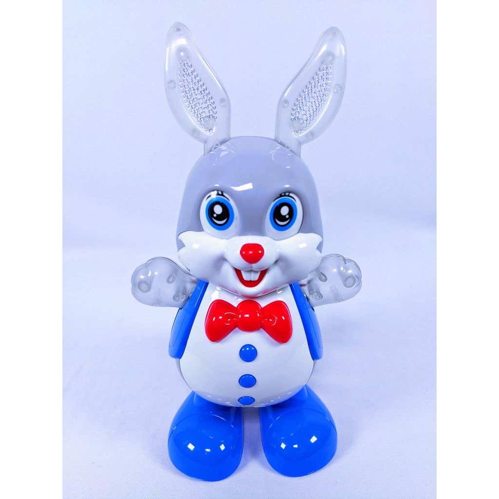 MAINAN ANAK DANCING RABBIT KELINCI DANSA DILENGKAPI DENGAN