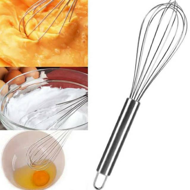 kocokan telur/wisk balon full stainles