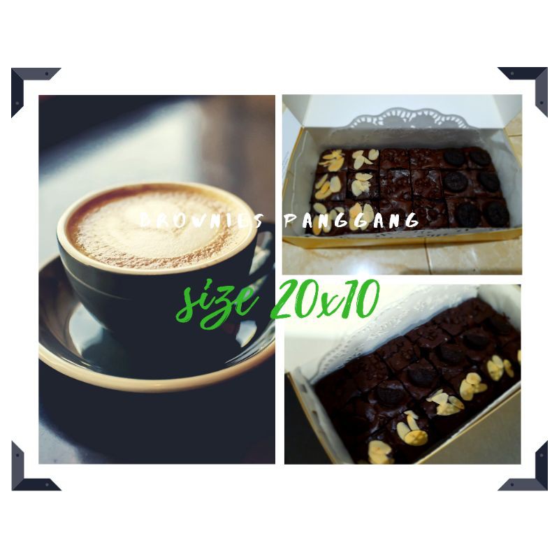 

Brownies Panggang Pakai Sekat