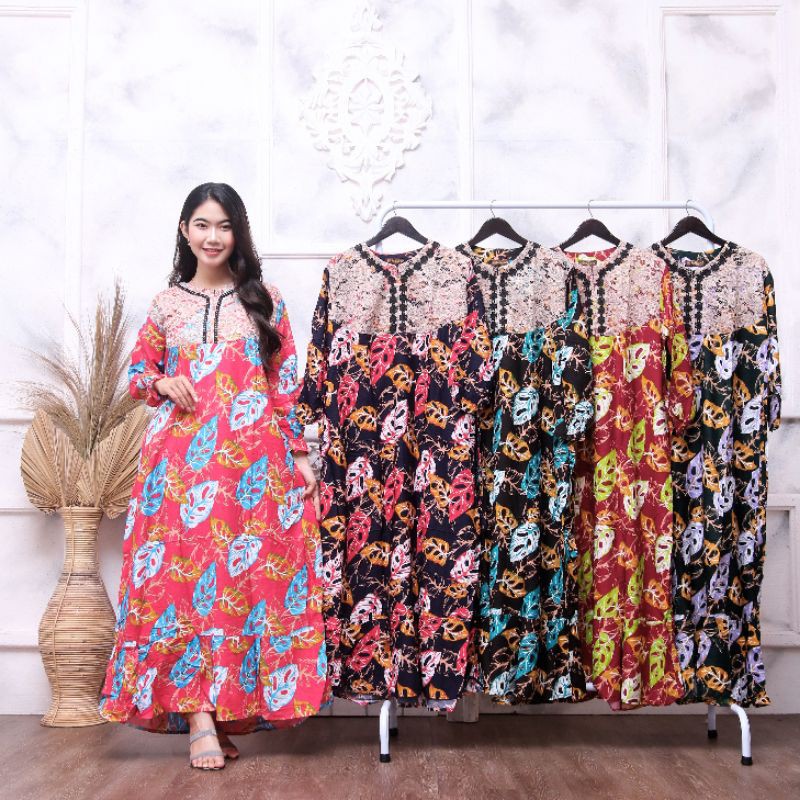 DASTER ARAB RENDA BRUKAT MOTIF JANDA BOLONG TALI SAMPING | RAYON SUPER GRADE A | RESLETING