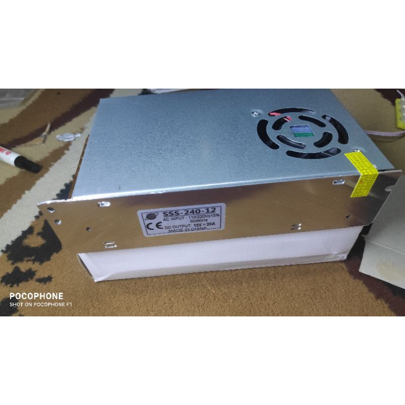 Power Supply Switching 12V 20A