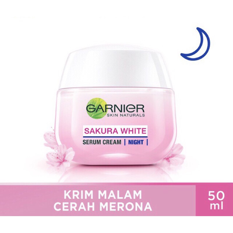 Garnier Sakura White Pinkish Glow Sleeping Mask Night
