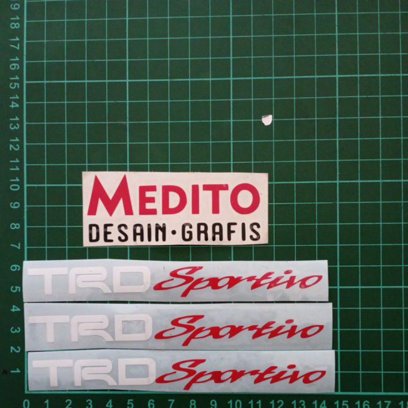 Sticker Cutting TRD Sportivo