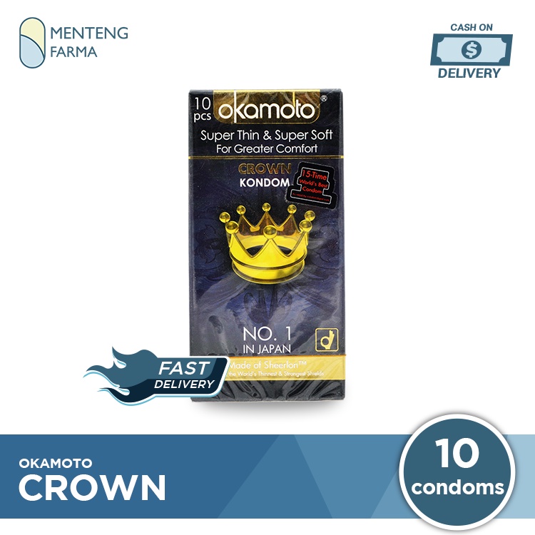 Kondom Okamoto Crown - Isi 10