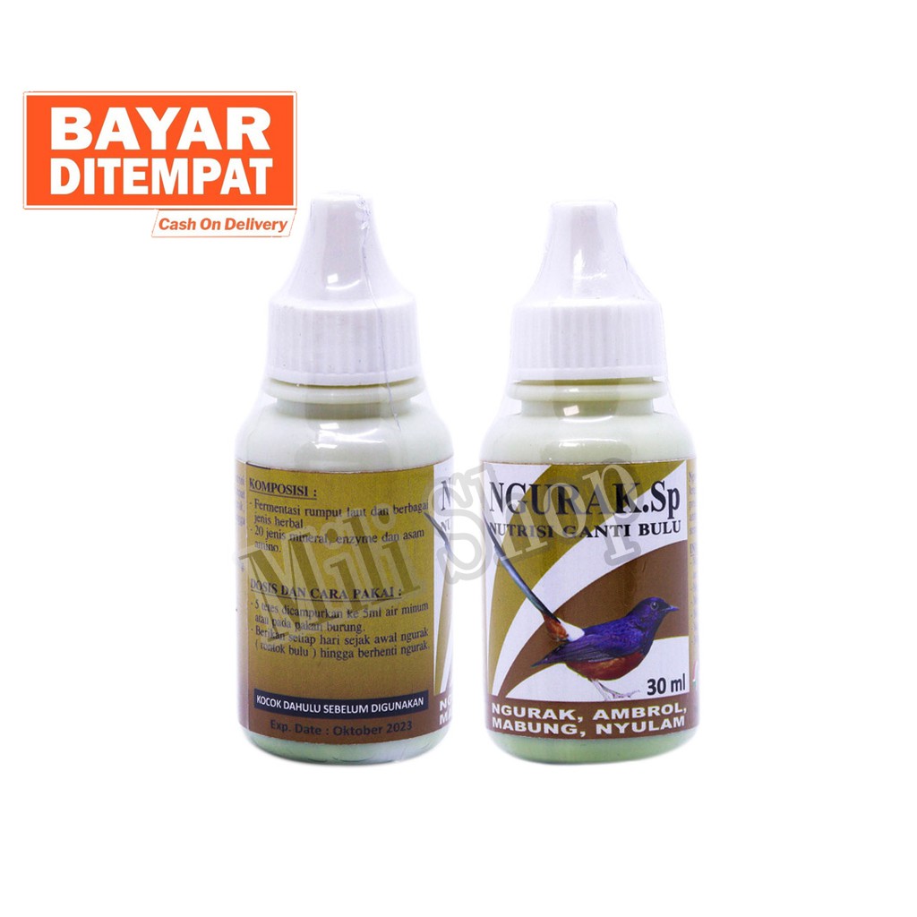 OBAT VITAMIN BURUNG KICAU MABUNG NGURAK