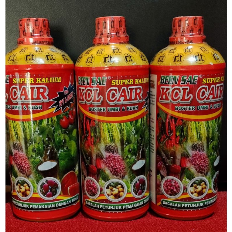 RB Pupuk Cair SUPER KALIUM KCL CAIR BEEN SAE 1 Liter