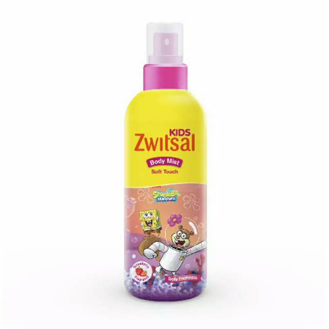 Zwitsal Kids Body Mist Soft Touch 100 ml - Pink [BABY MILK SHOP]