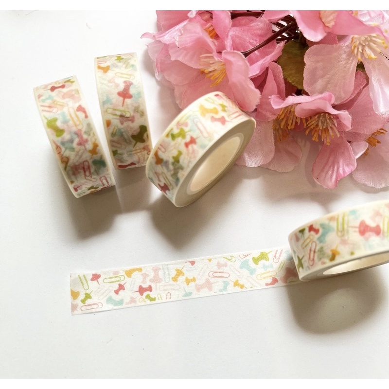 

Washimoshi Masking Washi Tape Pin Design