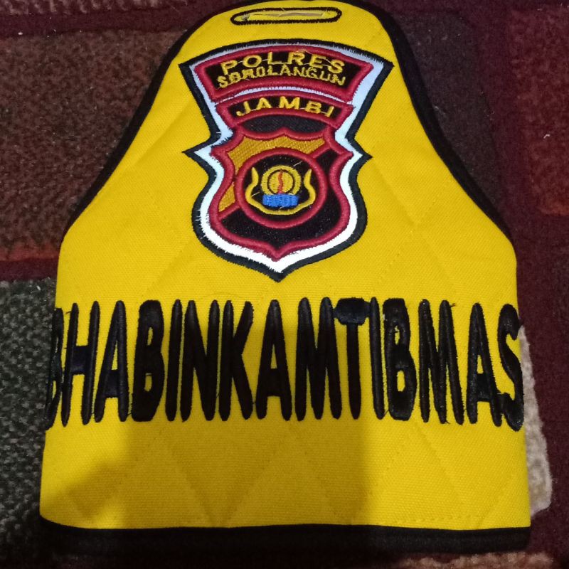 atribut ban lengan Bhabinkamtibmas polri