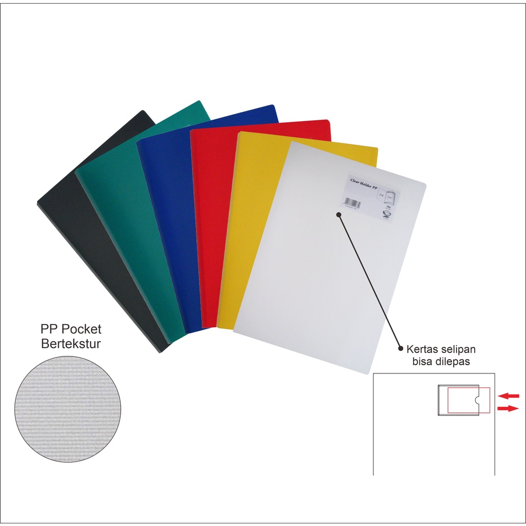 

Dokumen Keeper / Clear Holder / Document Keeper / Display Book EAGLE A4 100 Pocket