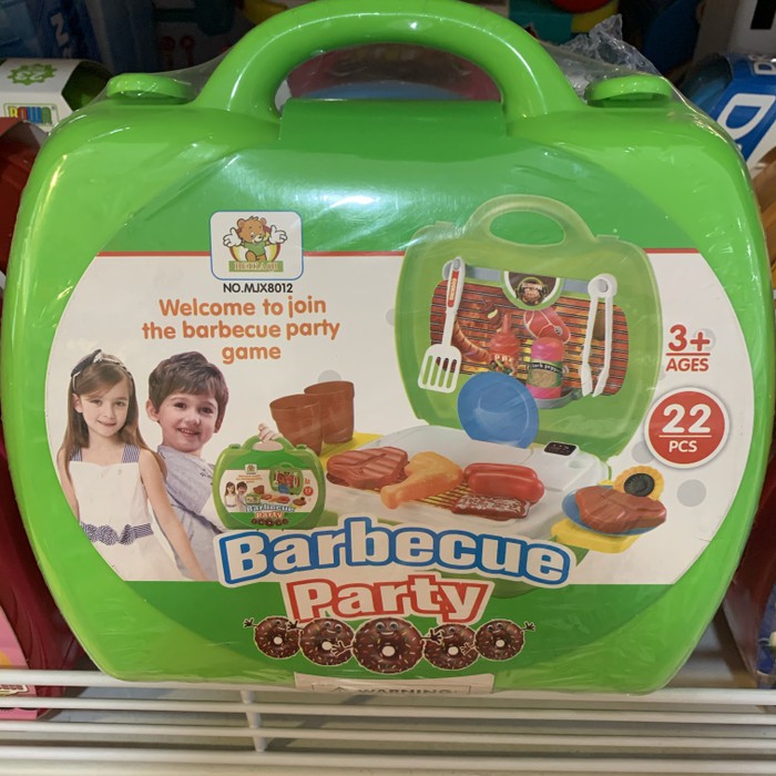 BARBEQUE PARTY MAINAN ANAK BARBEQUE SET [ CW 132 ]