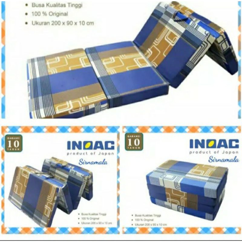 KASUR LIPAT INOAC 200X140X10