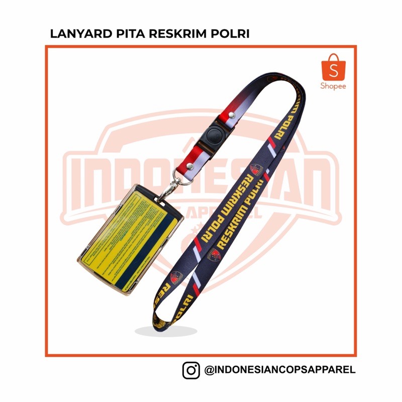lanyard Pita Print (Kalung Id Card - Tali id card)