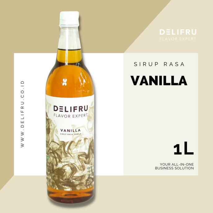 

Syrup Vanilla Delifru - Sirup Vanila Premium