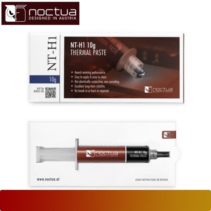 Thermal Paste Noctua NT-H1 10Gram - Premium Thermal Grease NT-H1 10 Gram Noctua NT H1