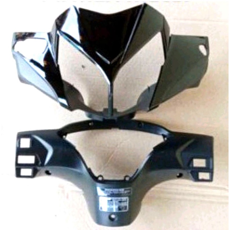 batok totok depan belakang HONDA SUPRA x 125 new batman warna hitam kualitas ori
